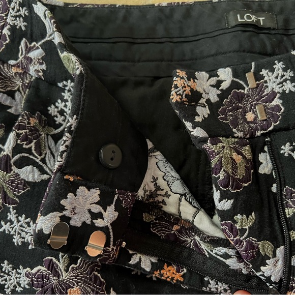 Loft Embroidered ‘Julie’ Dress Pants - Picture 6 of 6